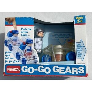 Playskool Go-Go Gears Moon Vehicle Race Car NEW 90s Vintage